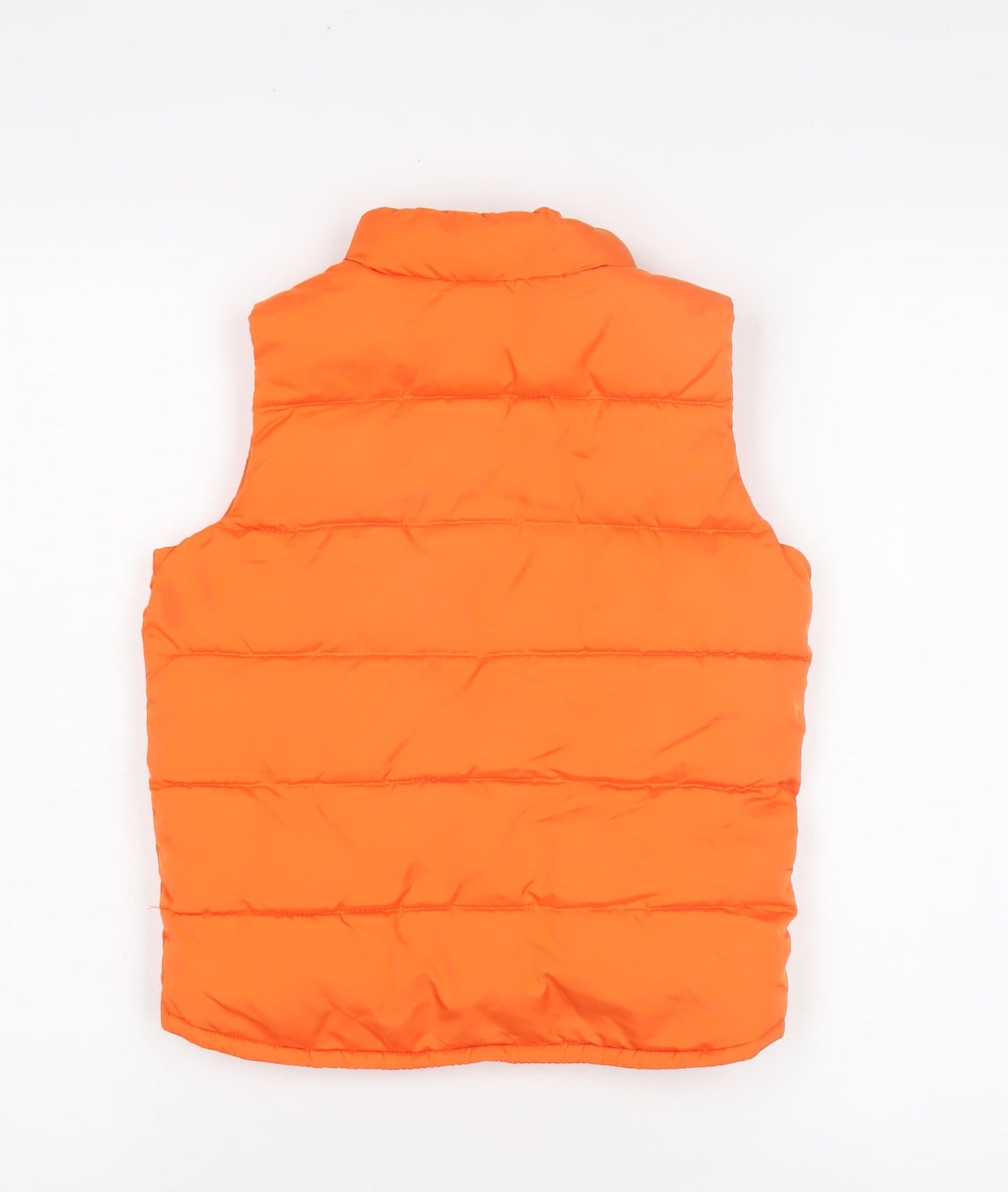 GAP Boys Orange Puffer Jacket 5 Years Polyester