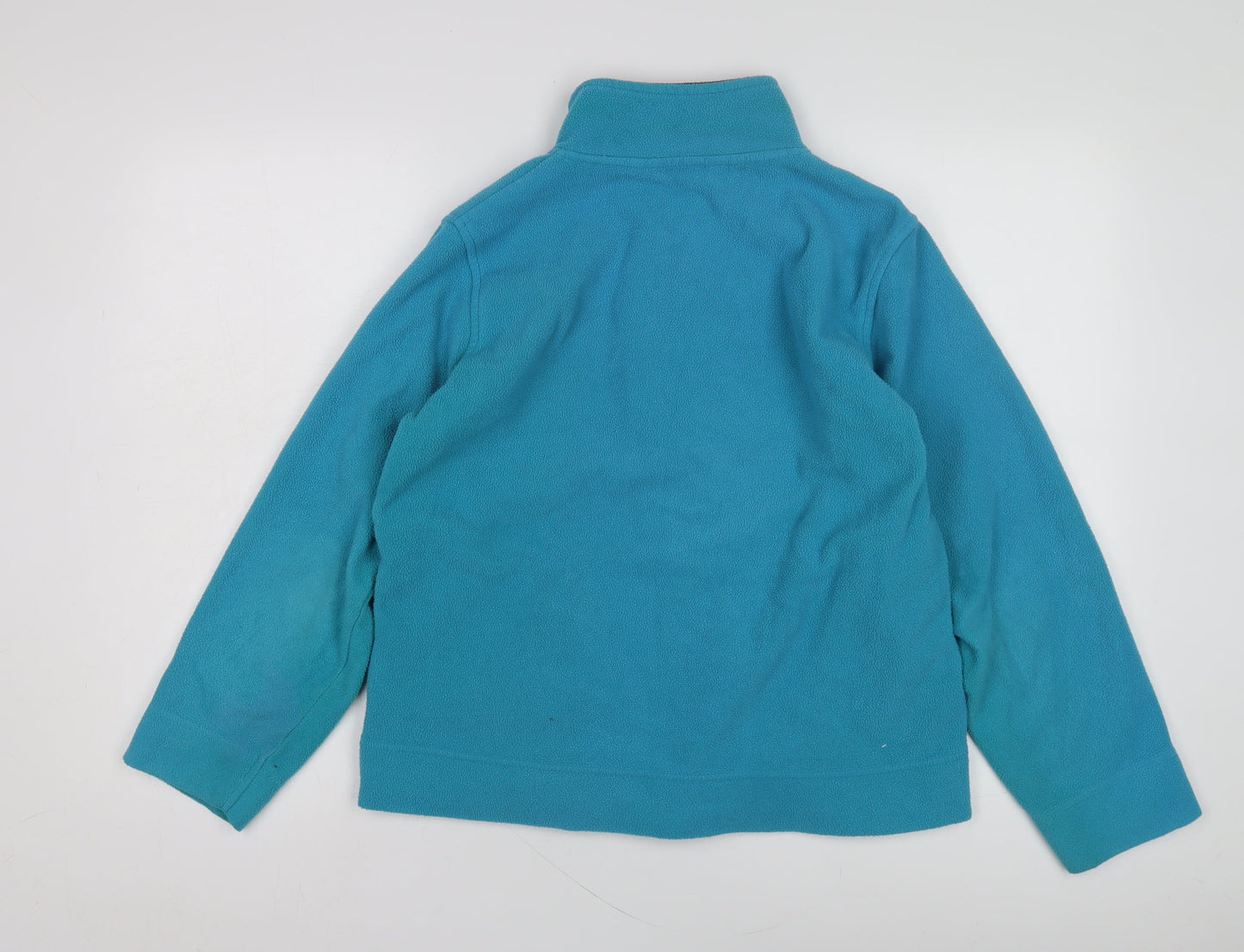 EVM Women's Blue Fleece Jacket, Size M, Full Zip