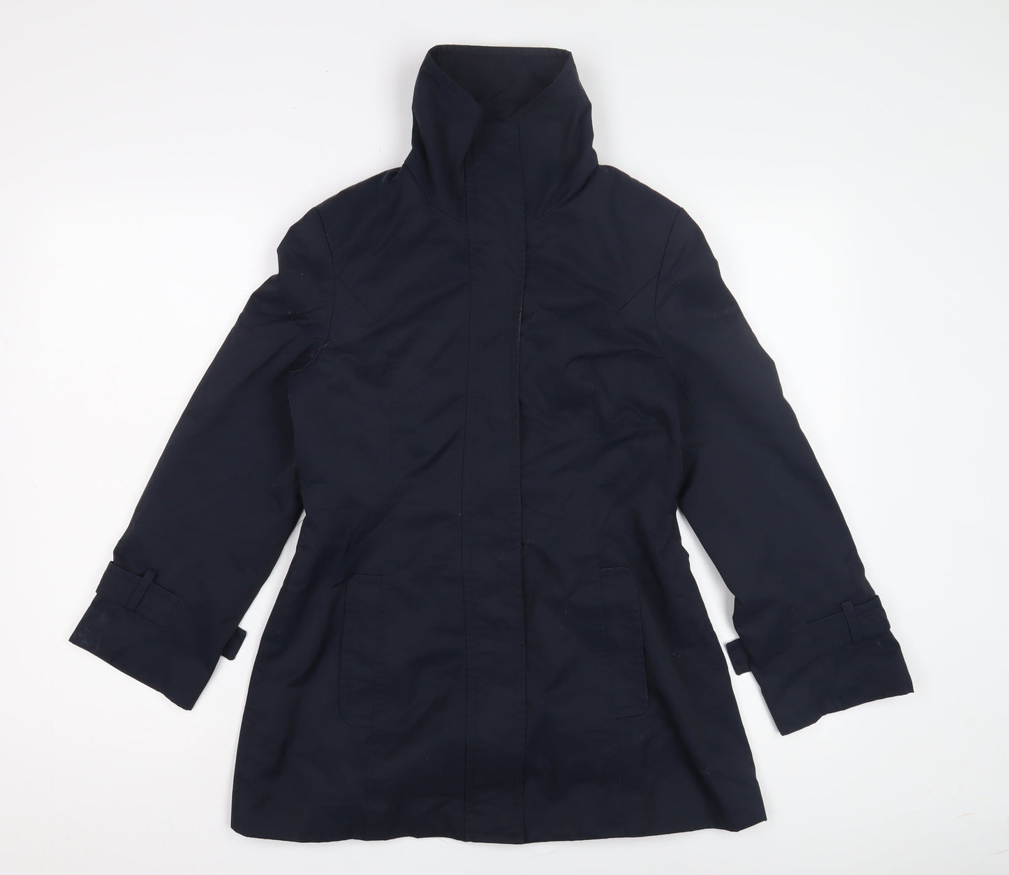 Precis Petite Women's Blue Mid-Length Overcoat Size 12