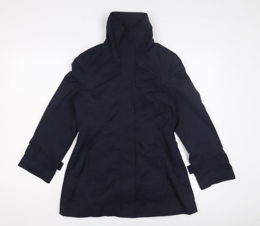 Precis Petite Women's Blue Mid-Length Overcoat Size 12