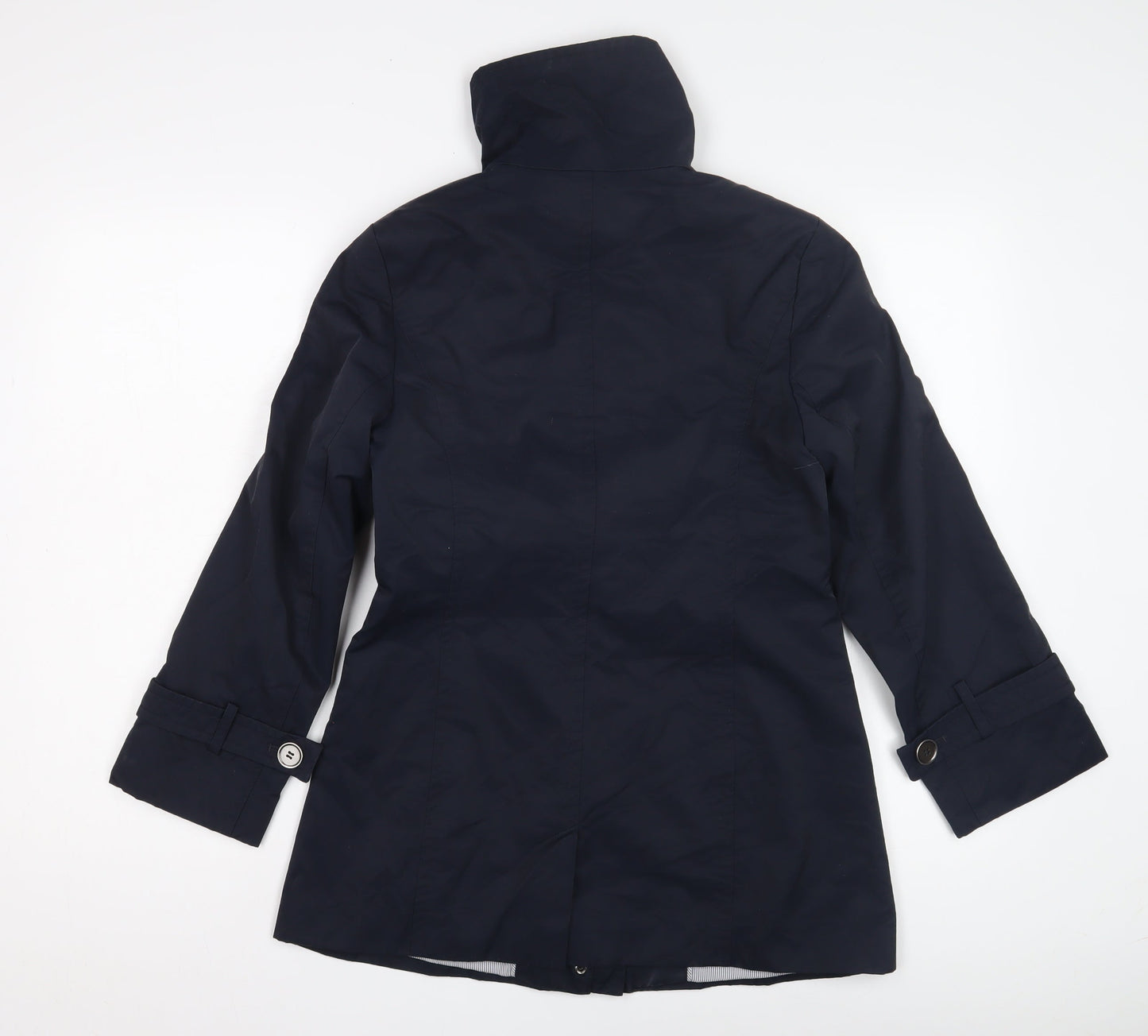 Precis Petite Women's Blue Mid-Length Overcoat Size 12