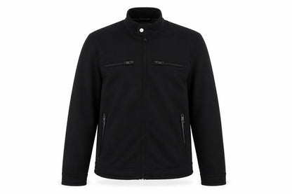 Mens UK Size S Process Black Black Basic Jacket