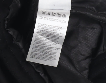 Mens UK Size S Process Black Black Basic Jacket