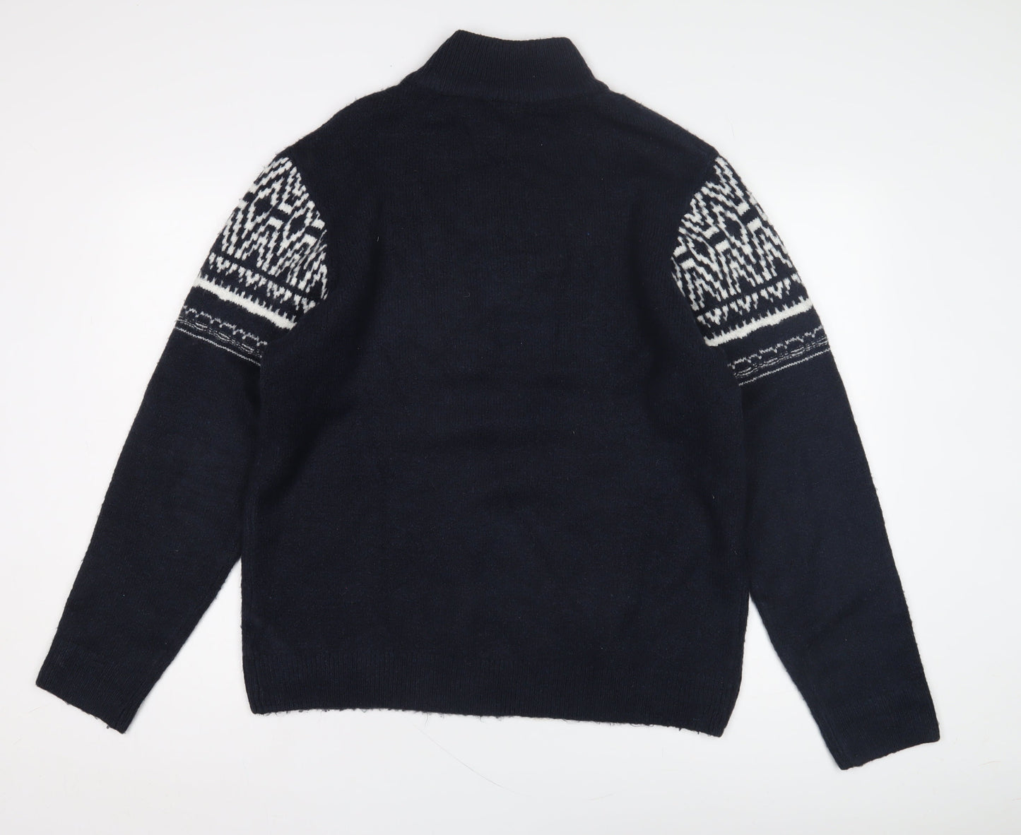 Livergy Men's Blue Geometric Jumper M
