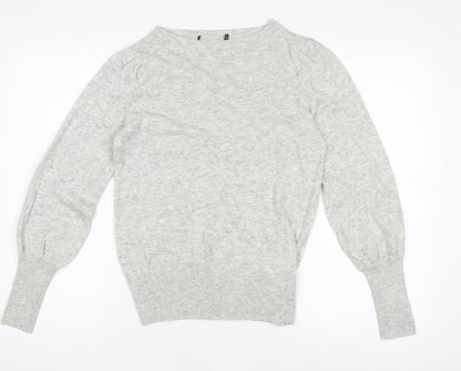 Womens UK Size 10 Marks and Spencer Grey Pullover Jumper
