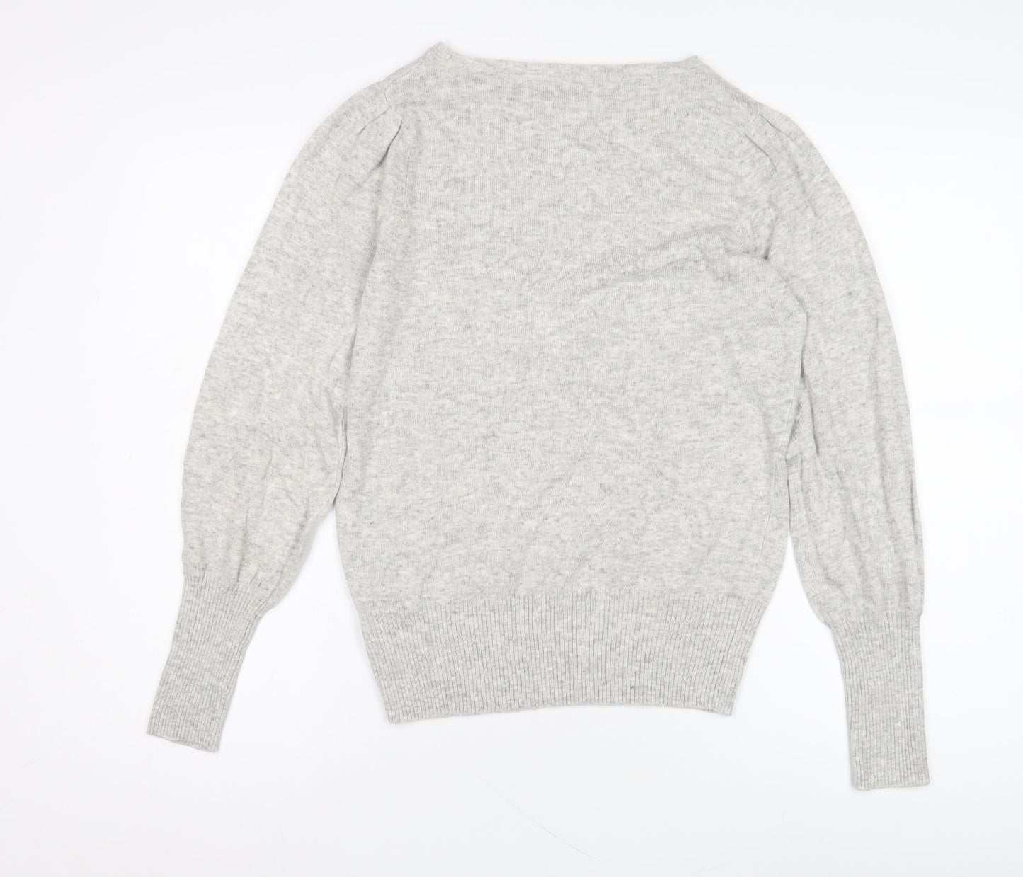 Womens UK Size 10 Marks and Spencer Grey Pullover Jumper