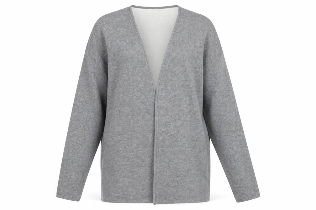 Womens UK Size 12 Marks and Spencer Grey Cardigan Jumper