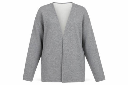Womens UK Size 12 Marks and Spencer Grey Cardigan Jumper