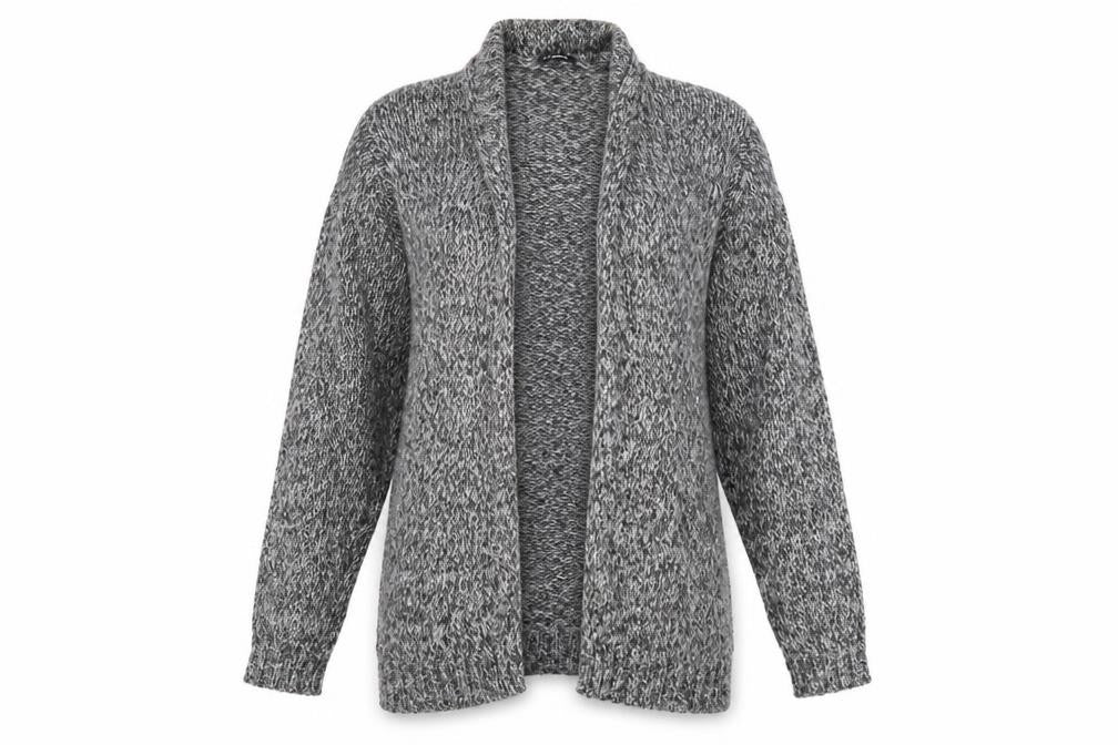 Womens UK Size L LC Waikiki Grey Cardigan Jumper