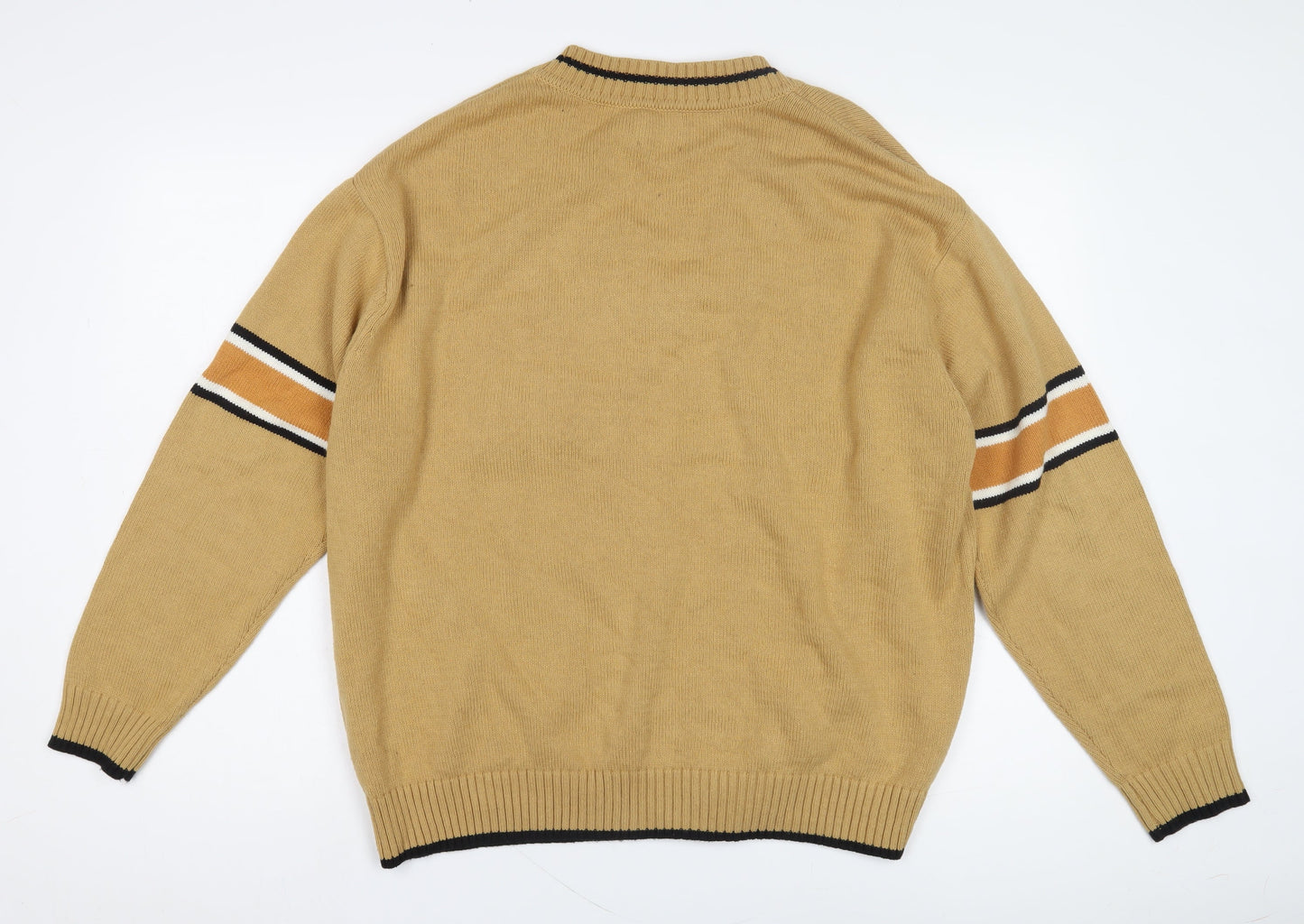 Womens UK Size XS ASOS DESIGN Beige Pullover Jumper