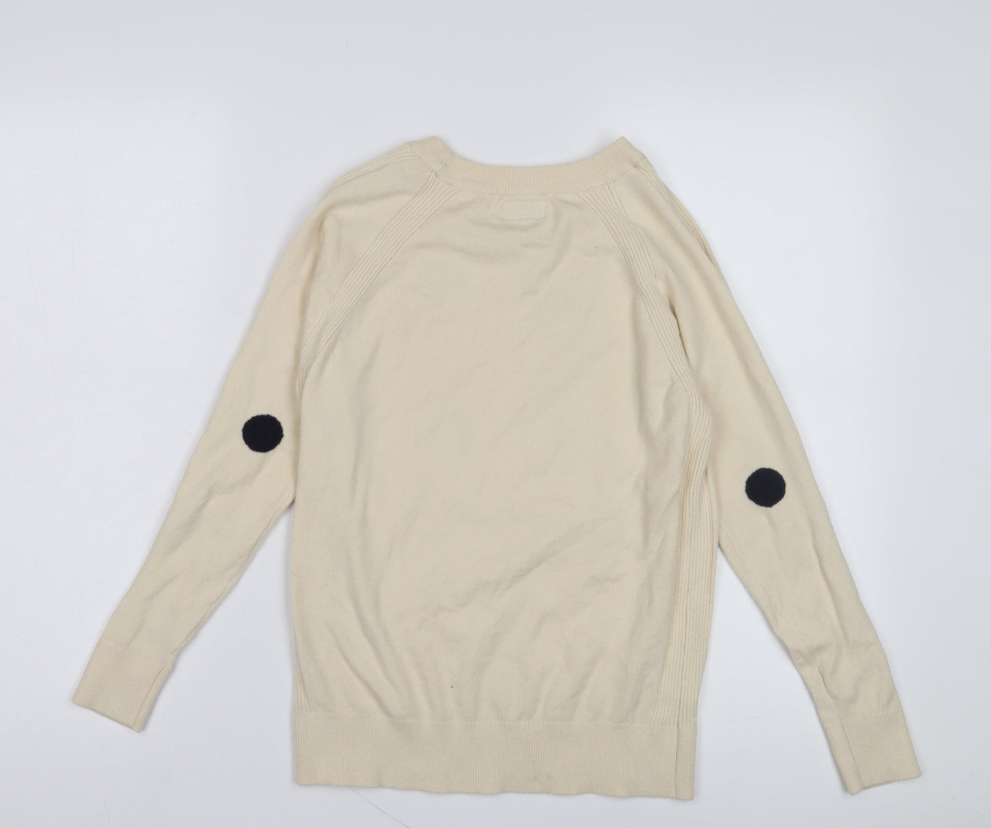Womens UK Size 8 NEXT Beige Pullover Jumper
