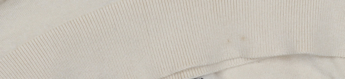 Womens UK Size 8 NEXT Beige Pullover Jumper