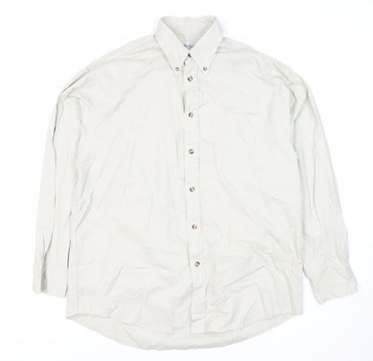 Mens UK Collar Size M Berkeley Smart Beige  Dress Shirt