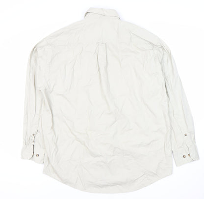 Mens UK Collar Size M Berkeley Smart Beige  Dress Shirt