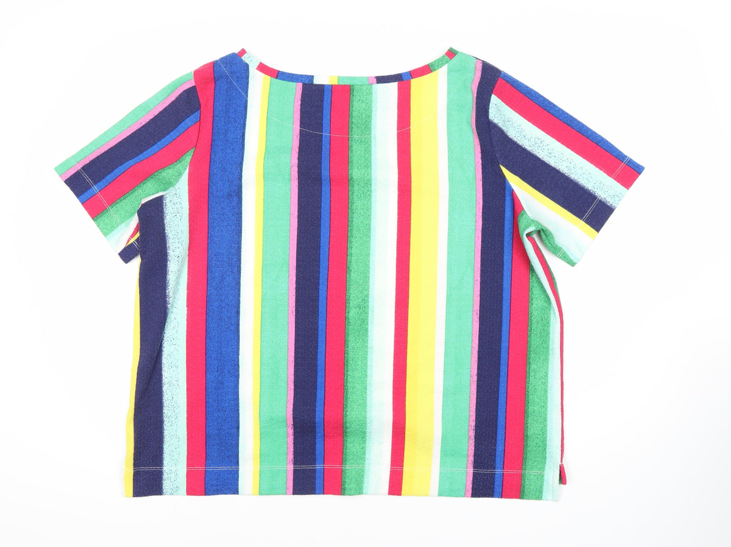 Womens UK Size 18 Marks and Spencer Multicoloured Basic T-Shirt