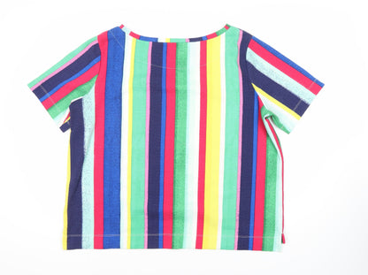 Womens UK Size 18 Marks and Spencer Multicoloured Basic T-Shirt