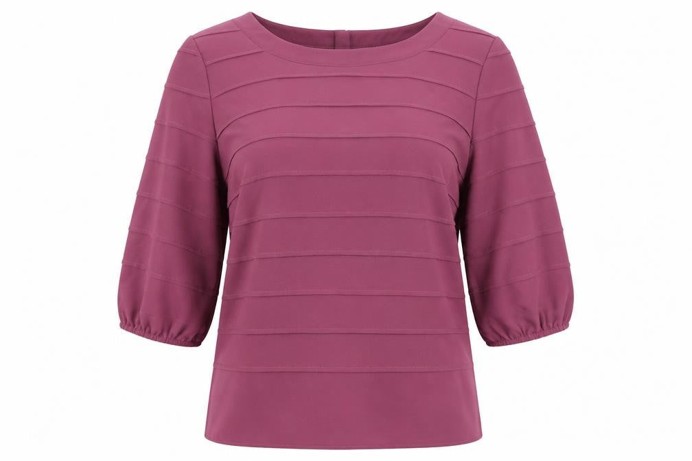 Womens UK Size 10 Marks and Spencer Purple Basic Blouse