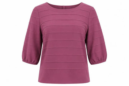 Womens UK Size 10 Marks and Spencer Purple Basic Blouse