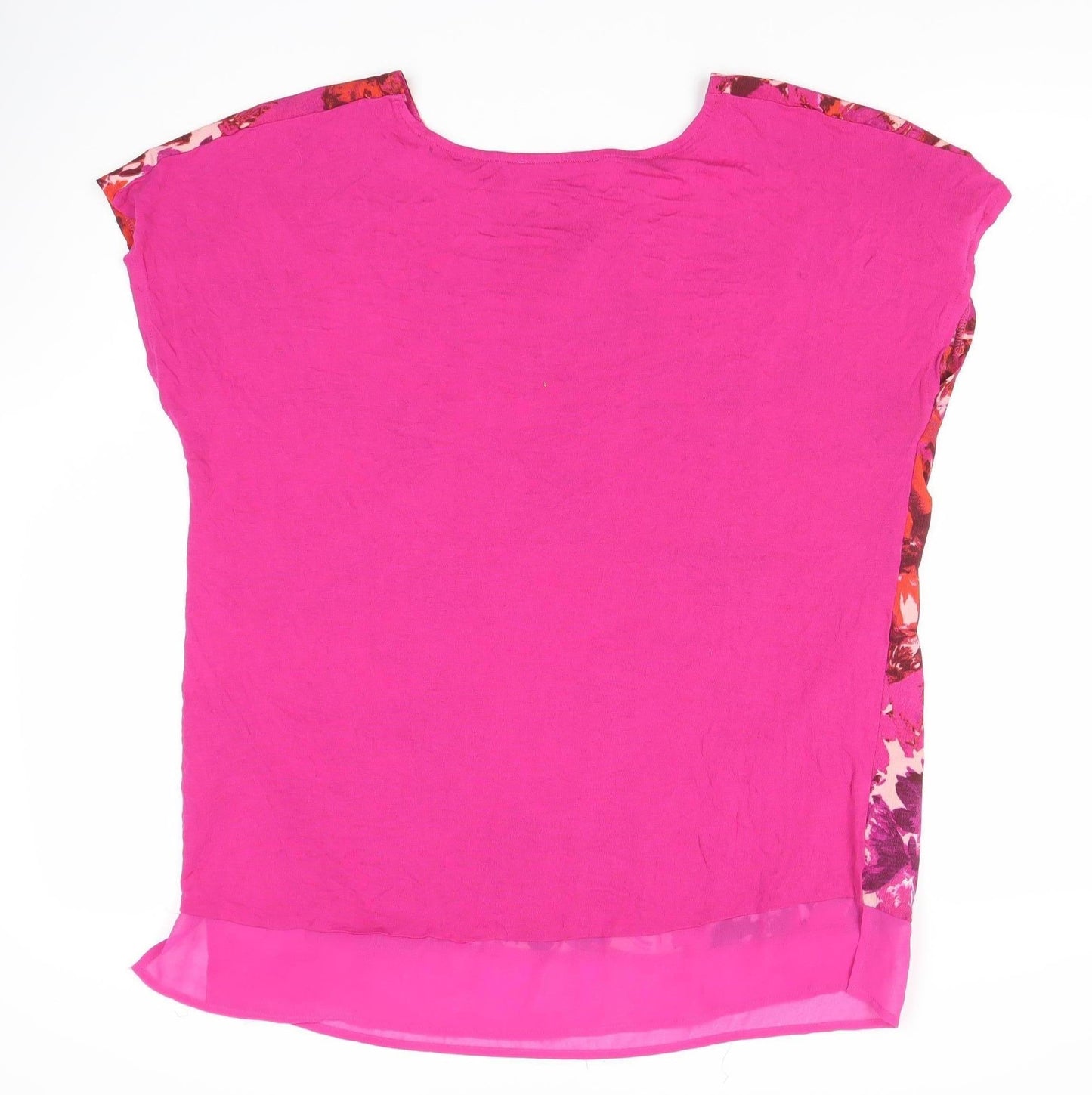 Womens UK Size 14 Julipa Multicoloured Basic Blouse