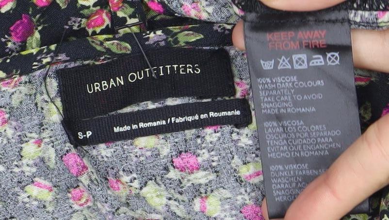 Womens UK Size S Urban Outfitters Wrap  Skirt