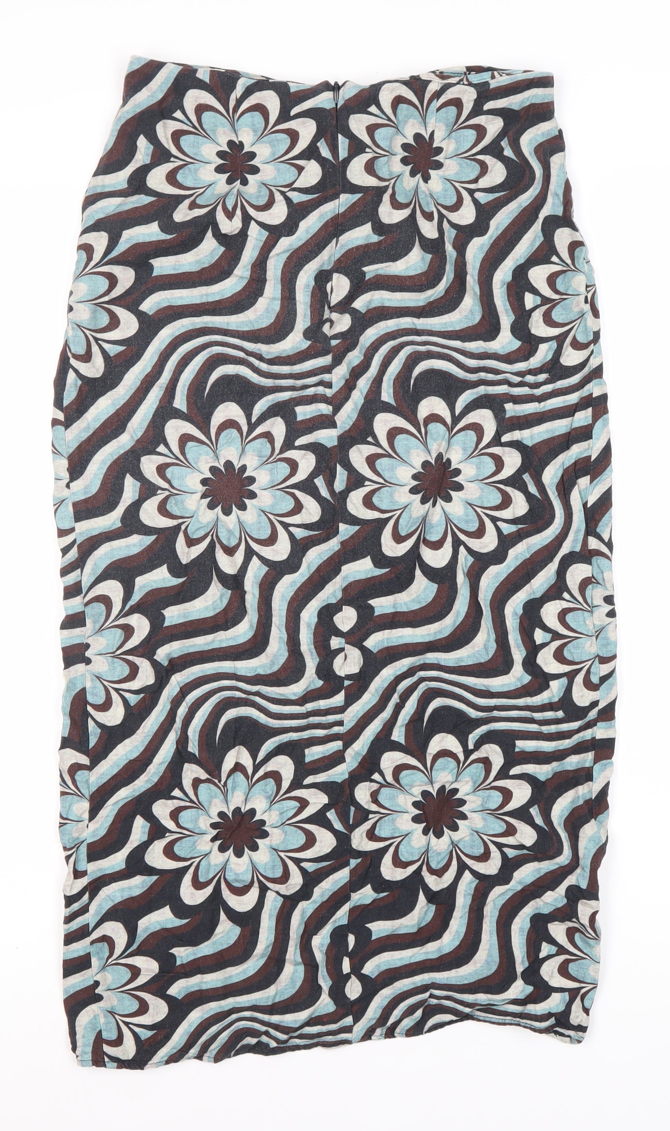 Pull&Bear Women's Multicoloured Geometric Skirt