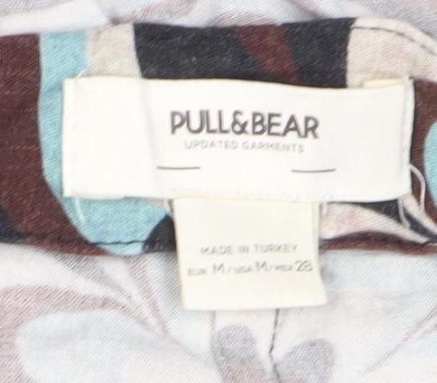 Pull&Bear Women's Multicoloured Geometric Skirt