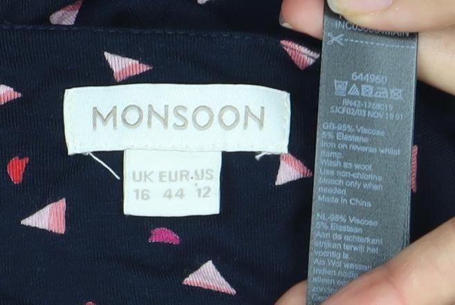 Noosnow Women's Multicoloured Size 16 Dress