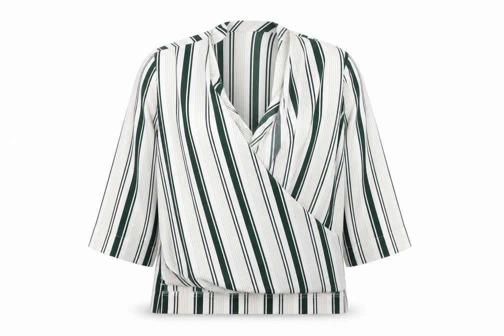 Womens UK Size 16 Marks and Spencer Multicoloured Wrap Blouse