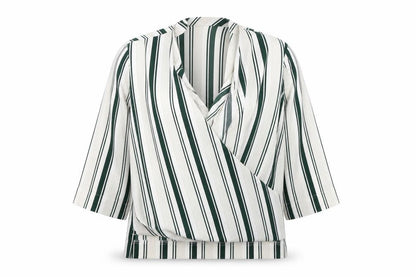 Womens UK Size 16 Marks and Spencer Multicoloured Wrap Blouse