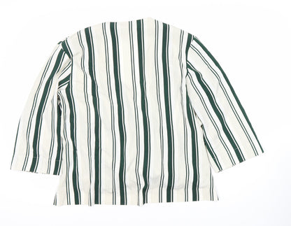 Womens UK Size 16 Marks and Spencer Multicoloured Wrap Blouse