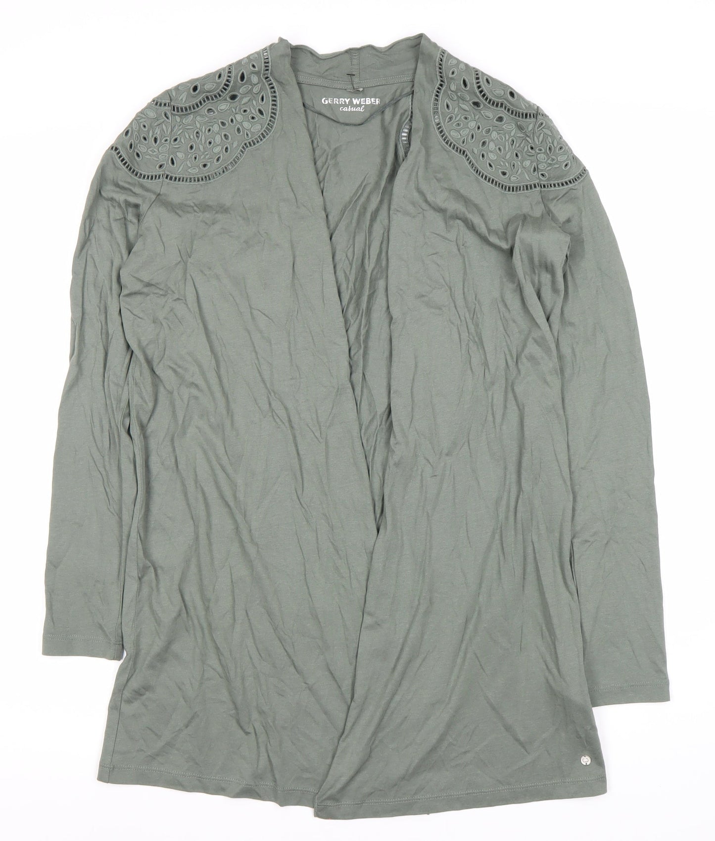Womens UK Size 8 Gerry Weber Green Tunic Blouse