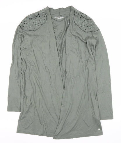 Womens UK Size 8 Gerry Weber Green Tunic Blouse