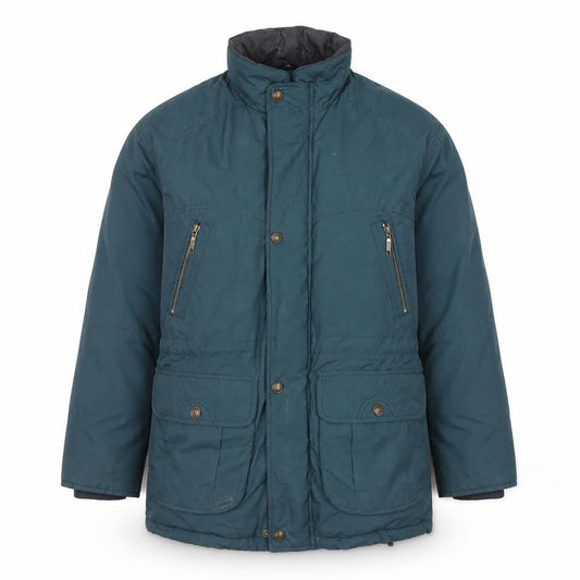 Unisex Adults UK Size 10 C&A Green Parka Coat