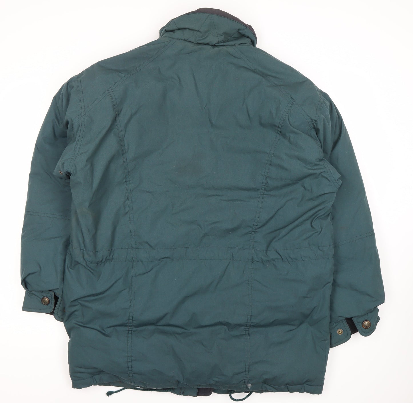Unisex Adults UK Size 10 C&A Green Parka Coat
