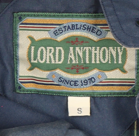 Mens UK Size S Lord Anthony Blue Basic Jacket