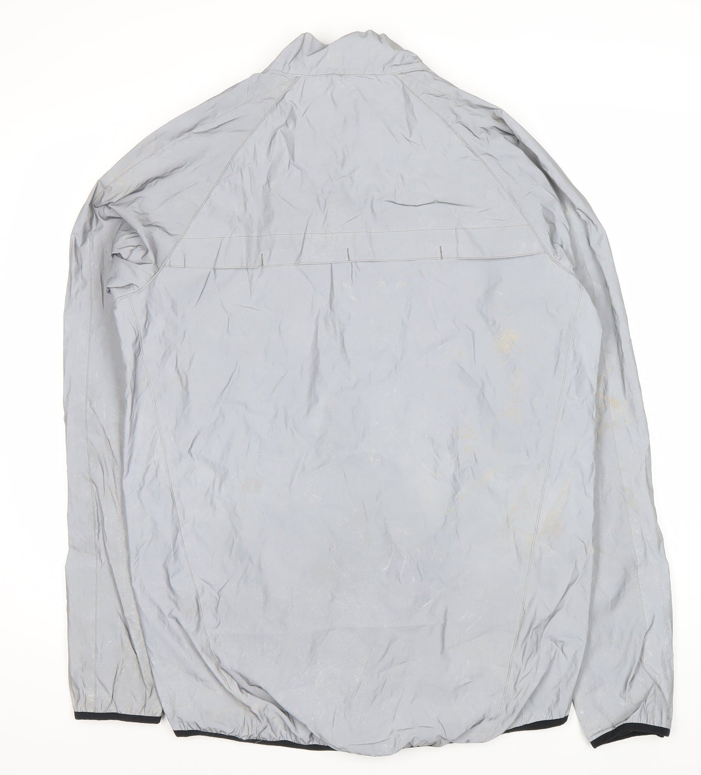 Zakti Men's Grey Windbreaker Jacket 3XS