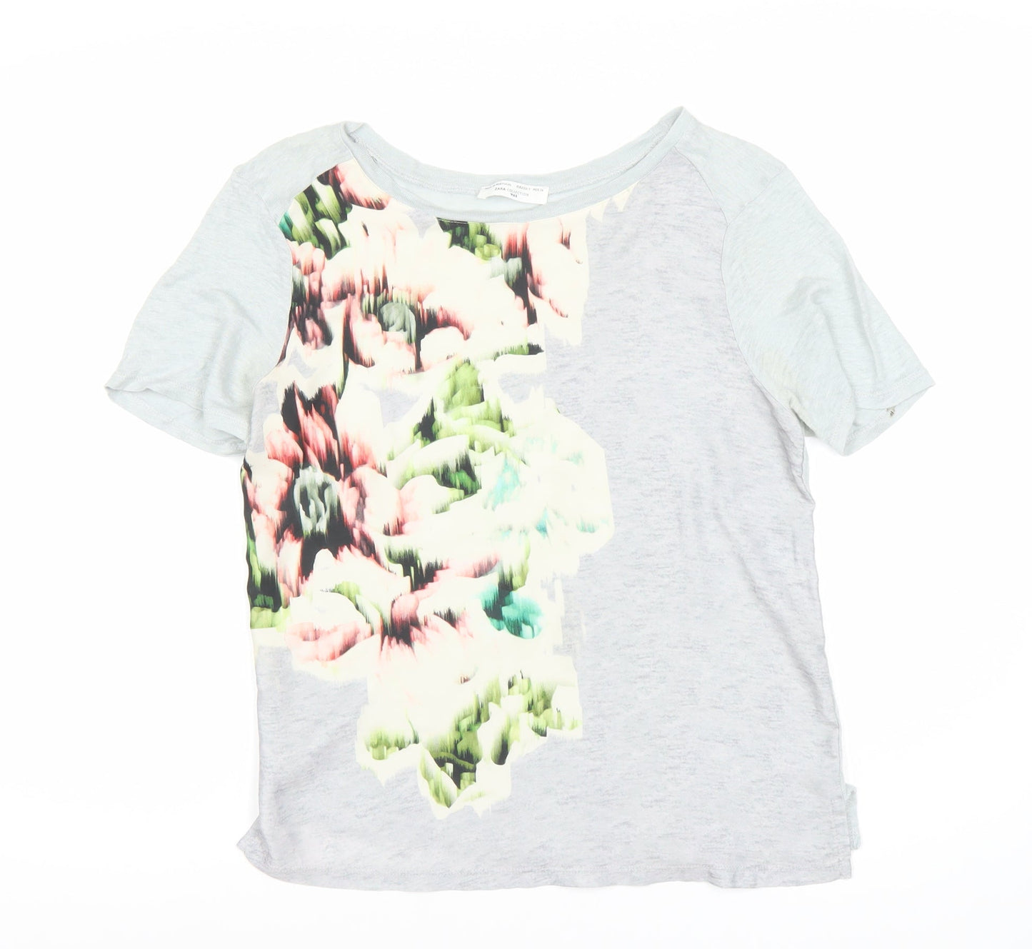 Womens UK Size 10 Zara Multicoloured  T-Shirt