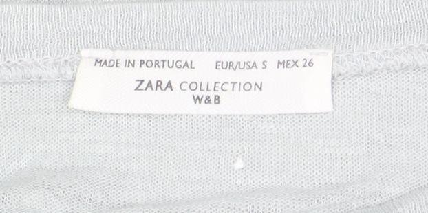 Womens UK Size 10 Zara Multicoloured  T-Shirt