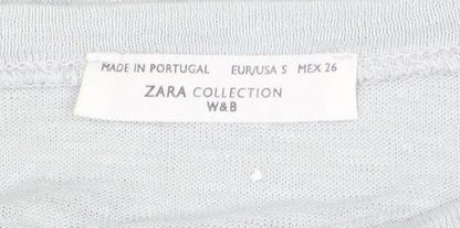 Womens UK Size 10 Zara Multicoloured  T-Shirt