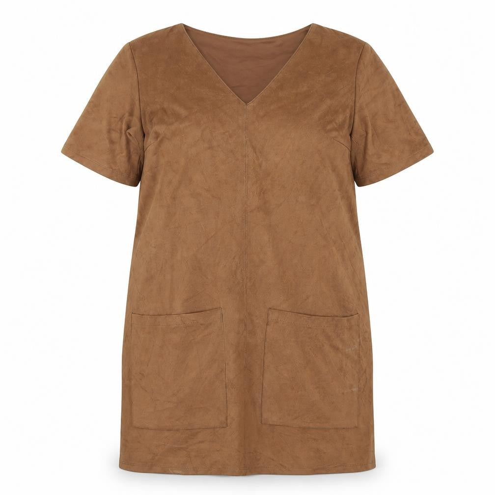 Marks and Spencer Women's Brown Shift Dress Size 14