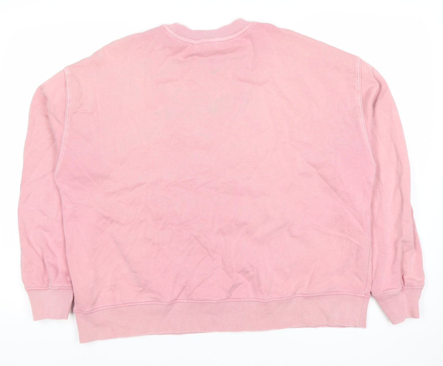 Womens UK Size L Marks and Spencer Pink Pullover Sweatshirt