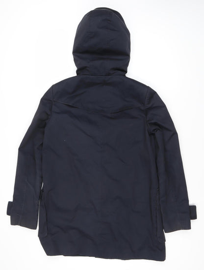 Womens UK Size 10 ASOS Blue Duffle Coat