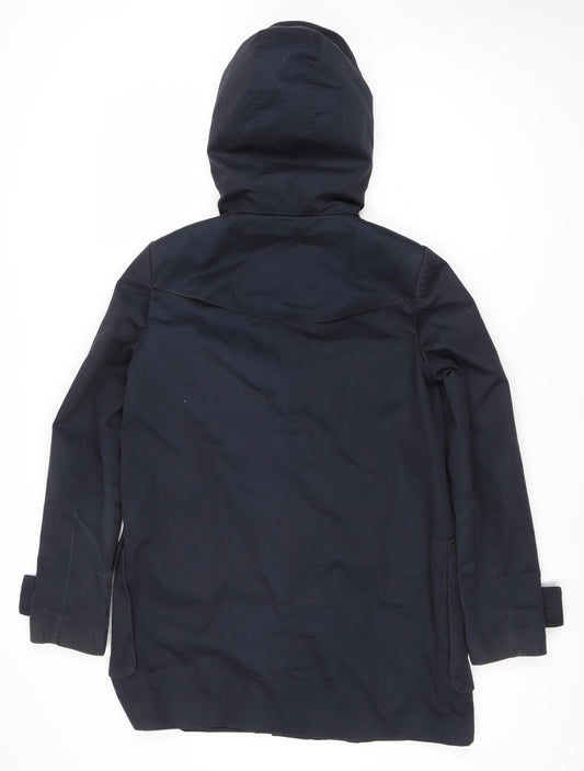 Womens UK Size 10 ASOS Blue Duffle Coat