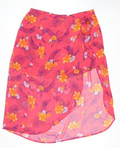 Capsule Women's Pink Floral Plus Size Shorts