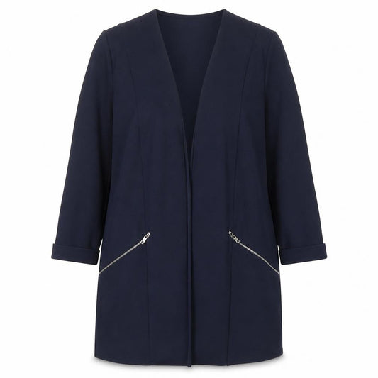 Womens UK Size 14 Wallis Blue Overcoat