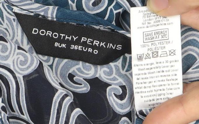 Womens UK Size 12 Dorothy Perkins Multicoloured  Blouse