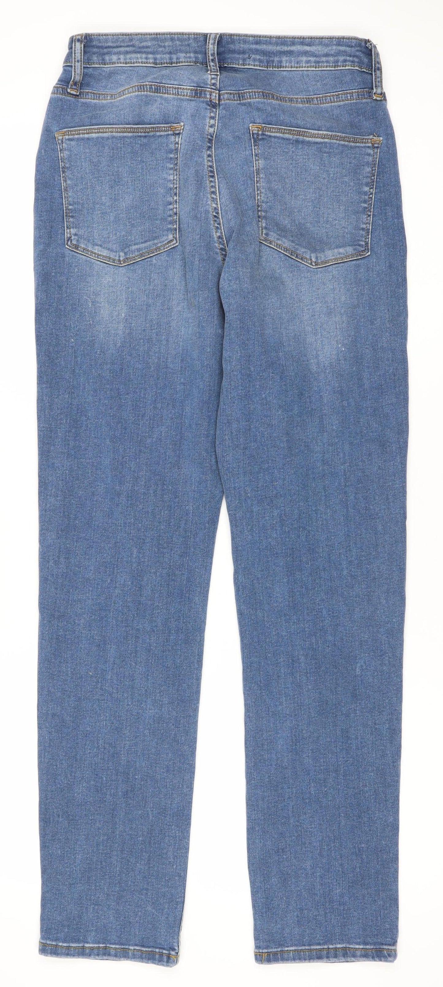By Very Women's Blue Regular Fit Jeans Size 10