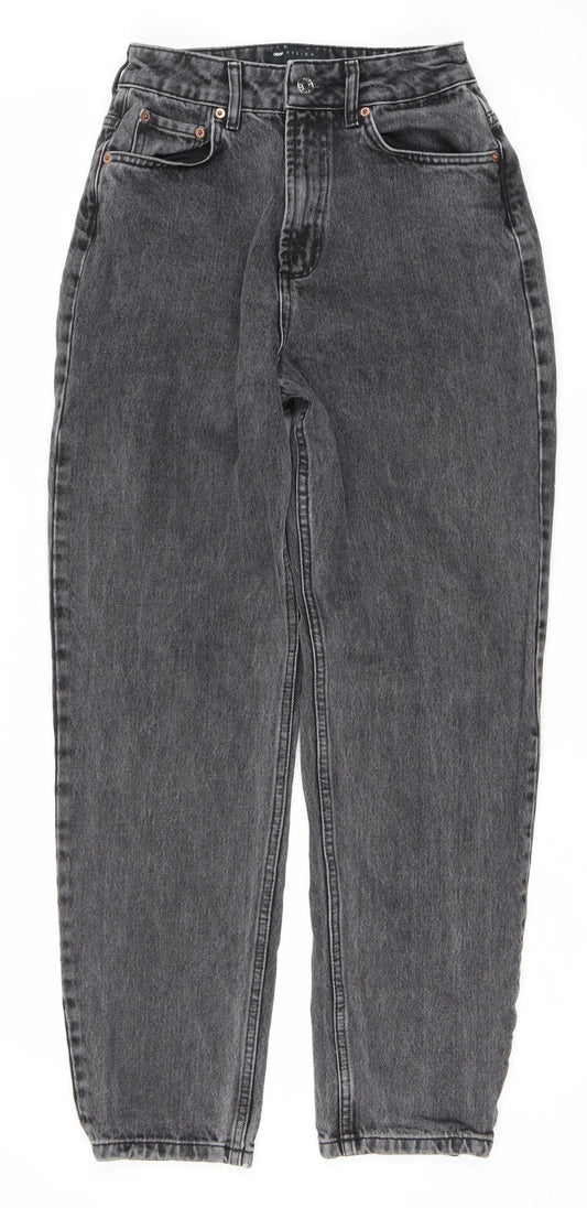 Womens UK Size 26 ASOS Design  Mom Grey Jeans