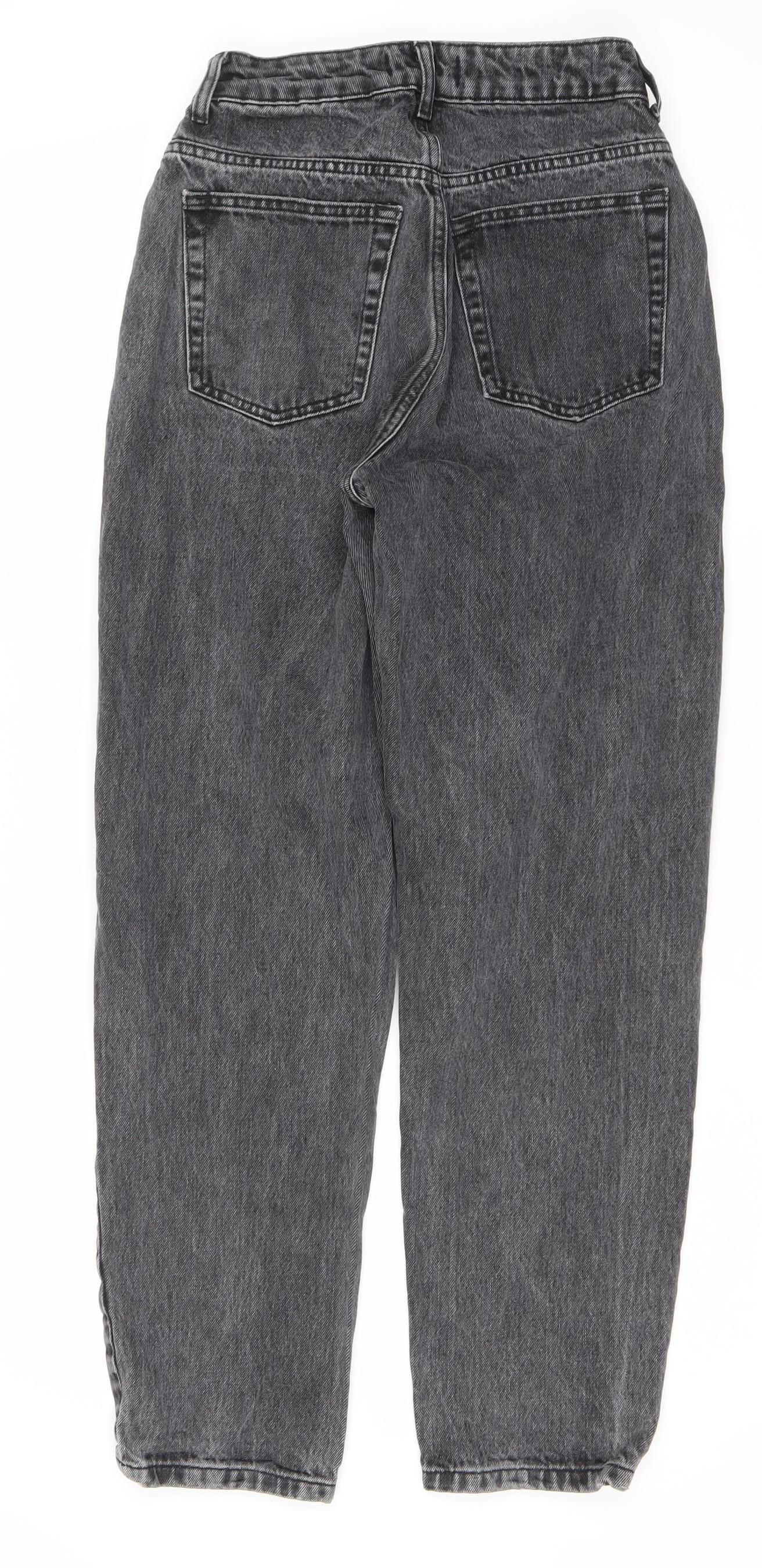Womens UK Size 26 ASOS Design  Mom Grey Jeans