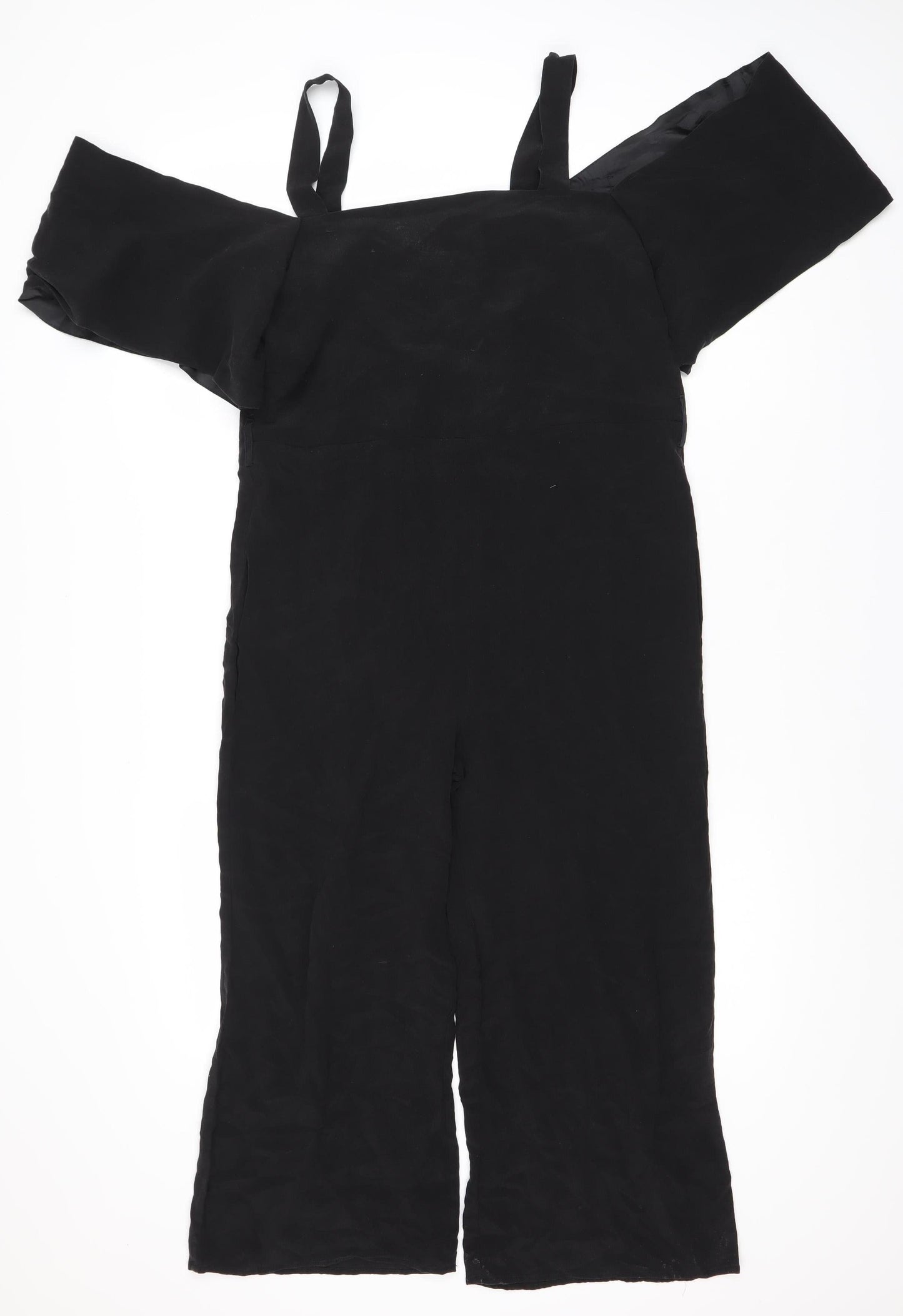 Topshop Women's Black Sleeveless Jumpsuit Size 6